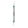 SAS7/897E2 - Curette Gracey #7/8 HDL #9 MF Oral/Buccal, Green